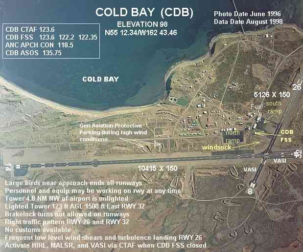 Van rental Options at Cold Bay Airport​