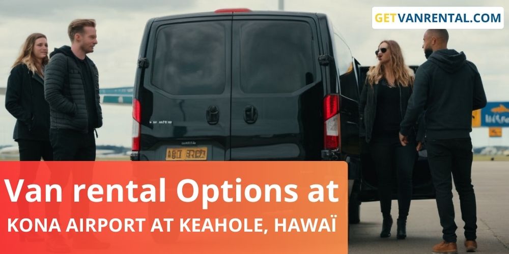 Van rental Options at Kona Airport at Keahole