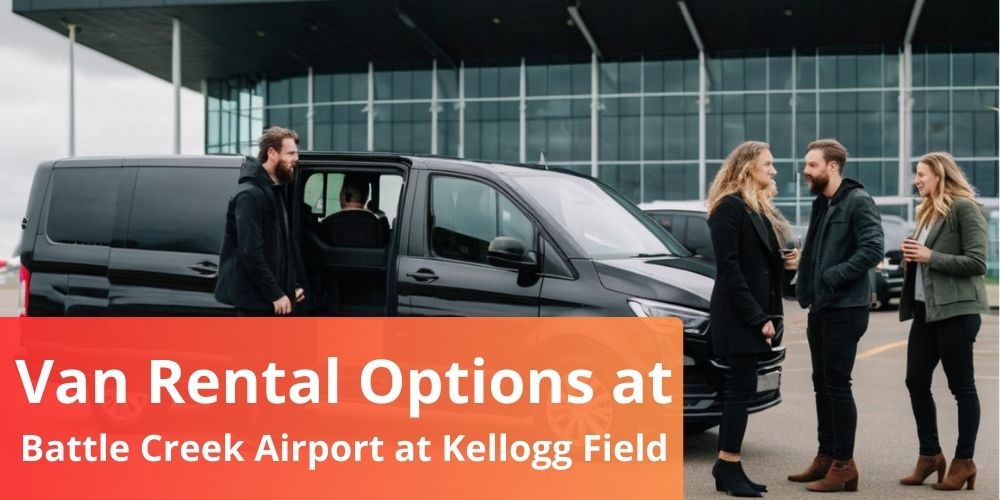 get van rental at Battle Creek Executive Airport at Kellogg Field