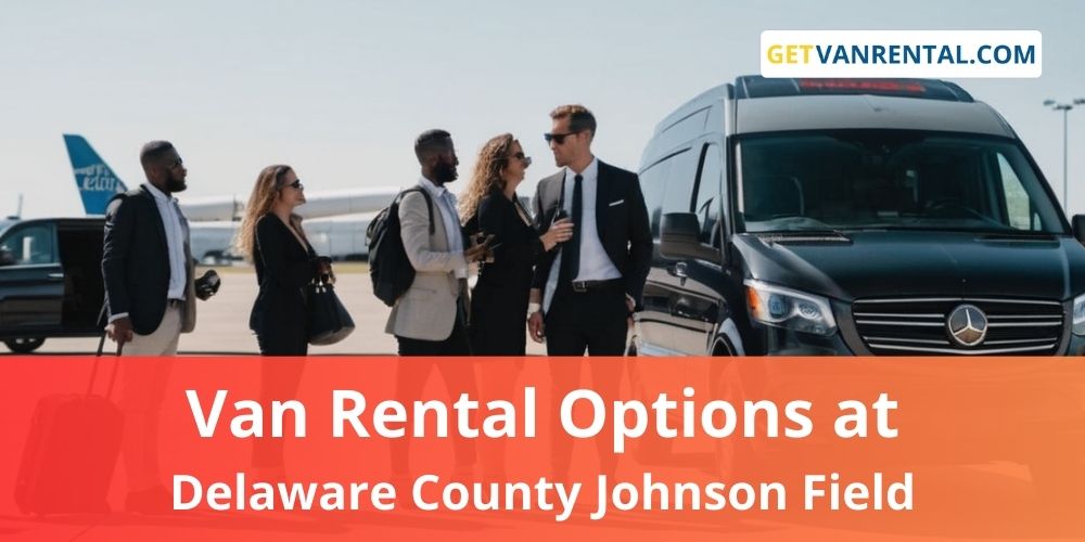 Van rental Options at Delaware County Johnson Field